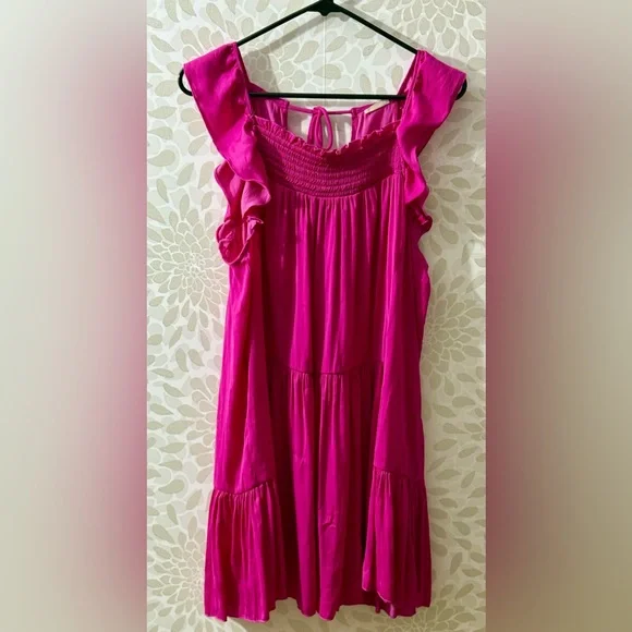 free people want your love mini dress Free People Want Your Love Short Sleeve Black Babydoll Mini Dress